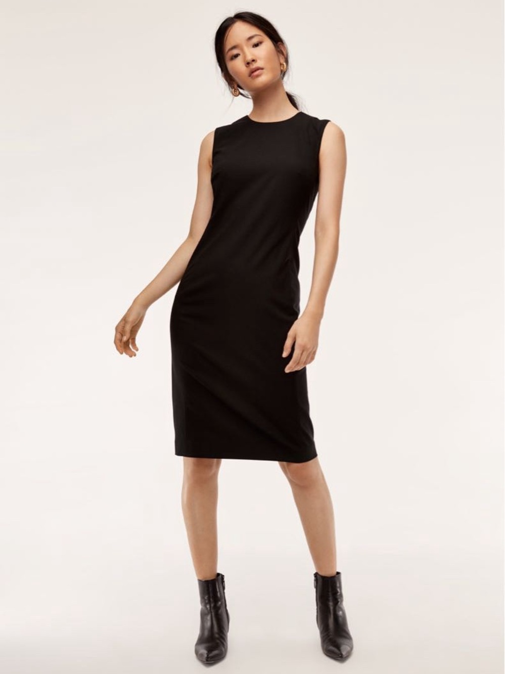 Babaton Sleeveless Sheath Dress